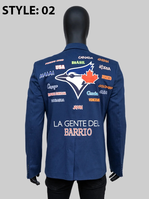 2025 Blue Jays Jacket Blazer Home Run