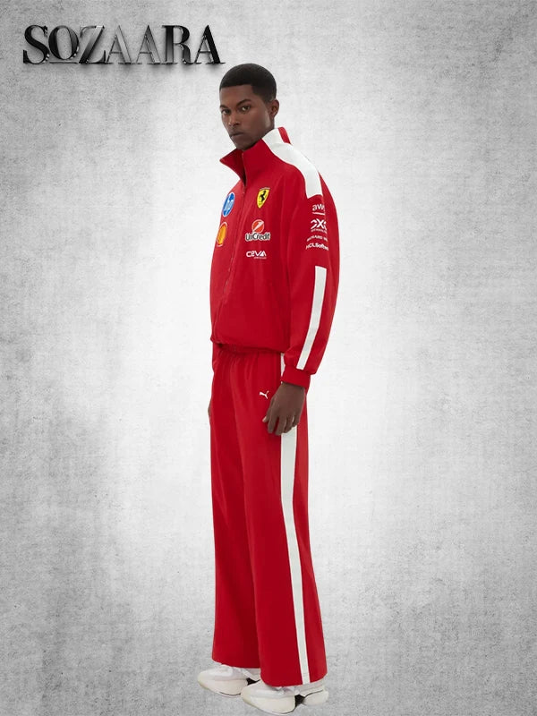 2025 T7 drivers Puma x Ferrari HP jacket