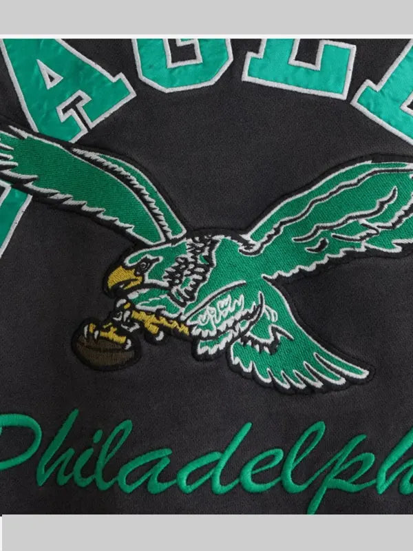 Abercrombie-Philadelphia-Eagles-Graphic-Popover-Black-Pullover-Hoodie.