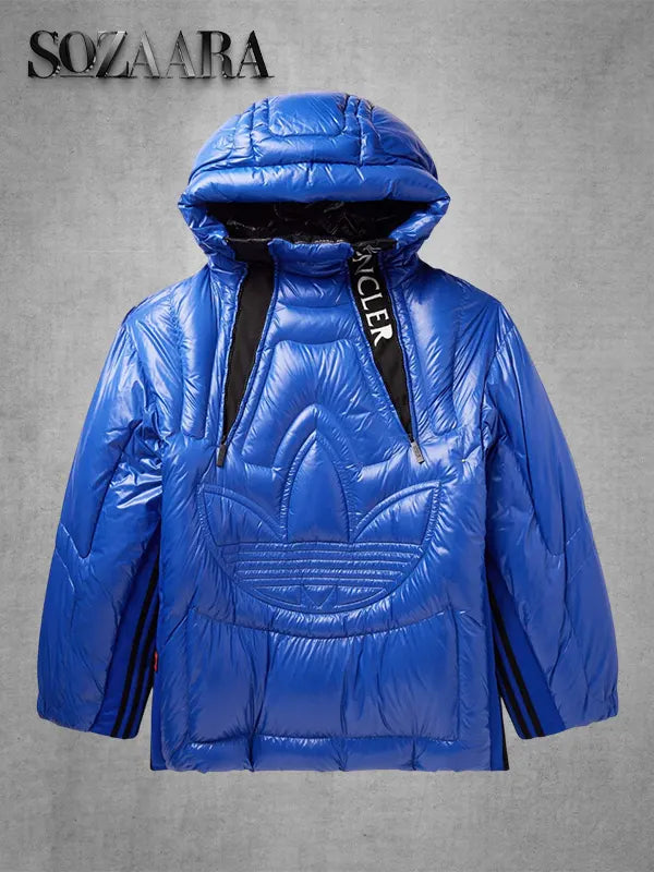 Adidas x Moncler Puffer Jacket Blue