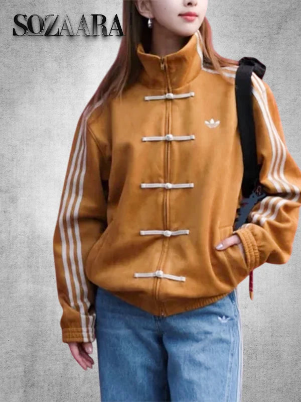 Adidas Chinese New Year Mustard Jacket 2025