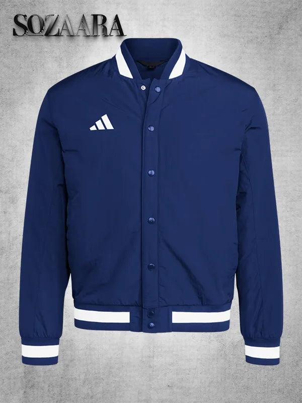 Adidas Dugout Coaches Jacket Blue