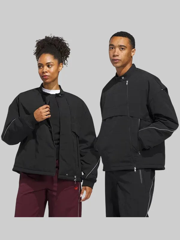 Adidas Motor Ave Racer Black Jacket
