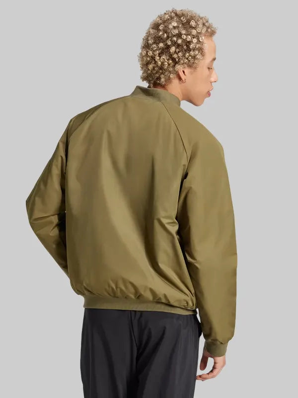Adidas Originals Bomber Jacket In Green

