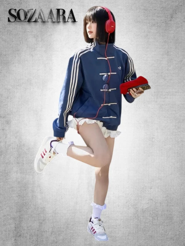 Adidas Tang Chinese New Year Jacket Blue
