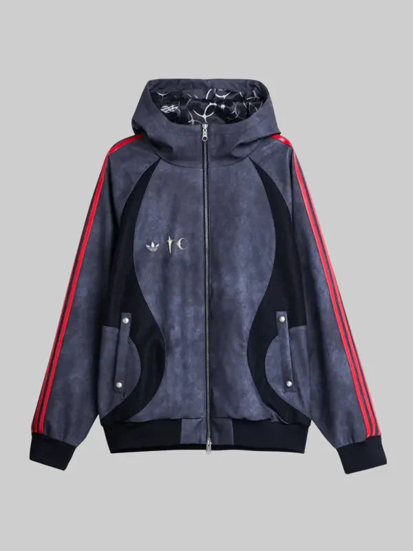 Adidas Thug Club Teamgeist Faux Leather Jacket