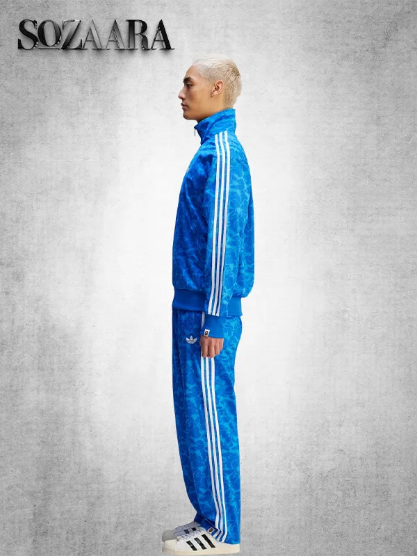 Adidas x BAPE Firebird Blue Track Jacket