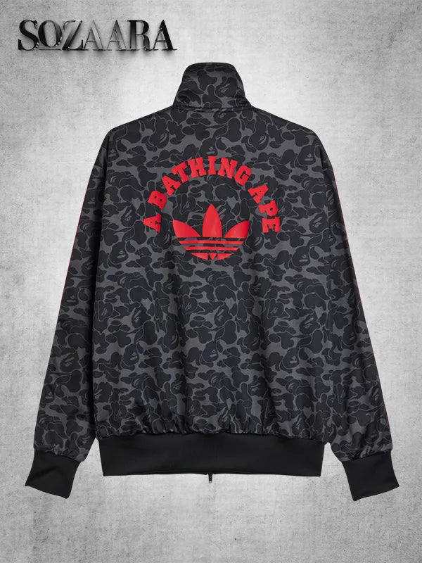 Adidas x Bape Track Jacket Black