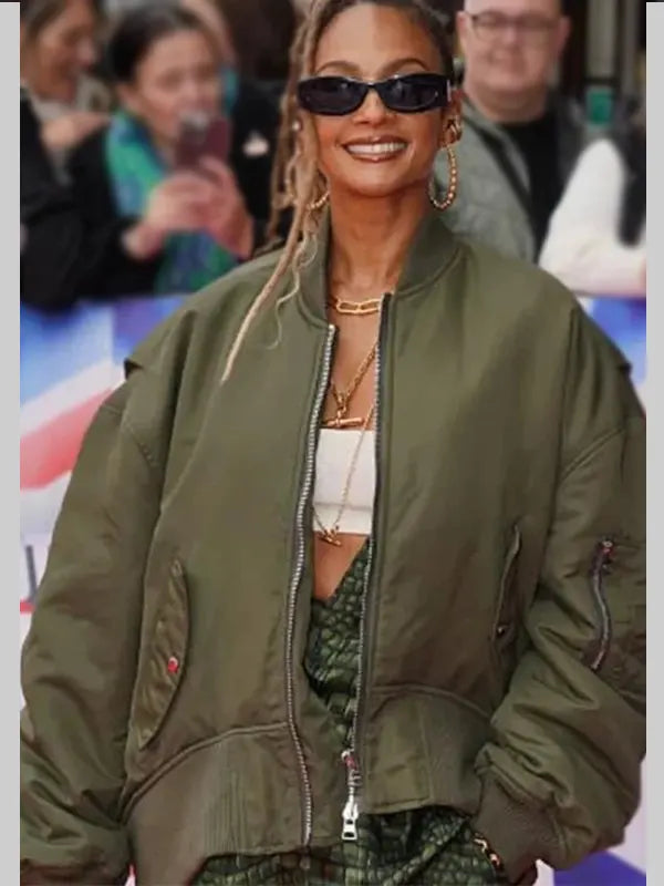 Alesha Dixon Britains Got Talent 2025 Bomber Jacket