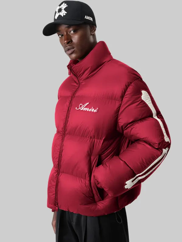 Amiri Bones Down Jacket Red
