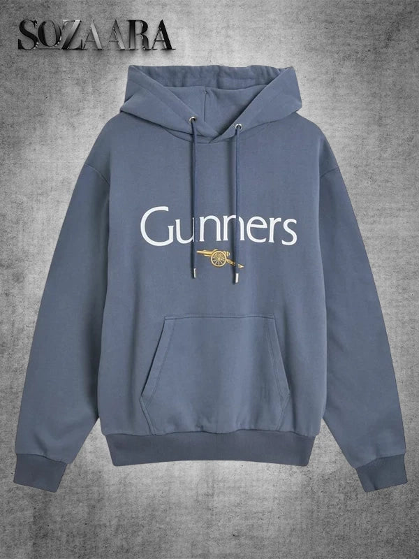 Arsenal Gunners Hoodie Blue