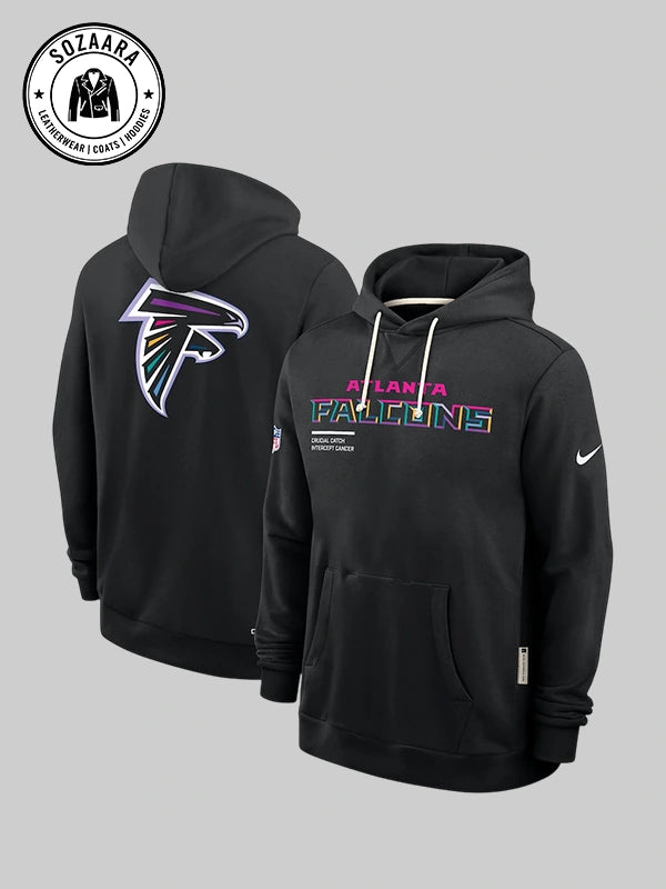 Atlanta Falcons 2025 Crucial Catch Hoodie
