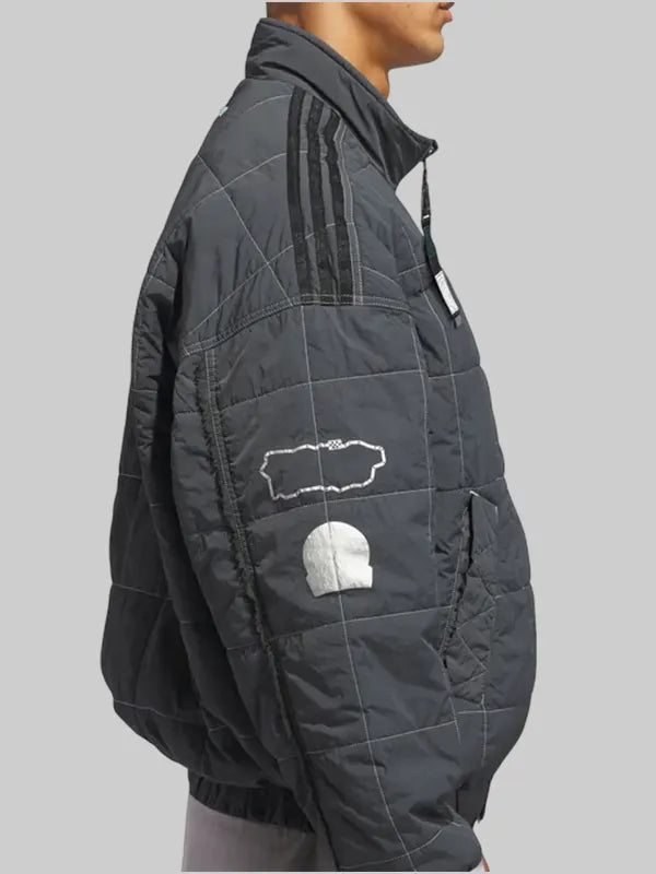 Bad Bunny x Adidas Mercedes AMG Petronas F1 Jacket Grey