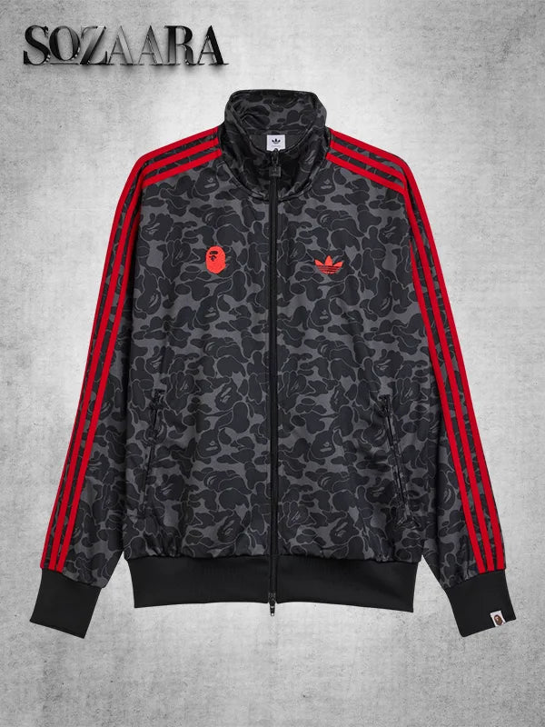 Bape x Adidas Track Jacket Black