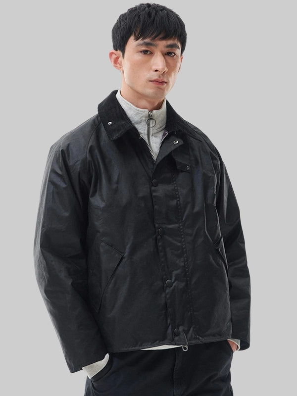 Barbour Transport Jacket In Black 
