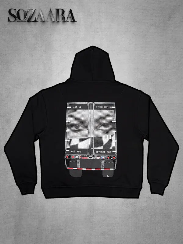 Beyonce Cowboy Carter Black Hoodie