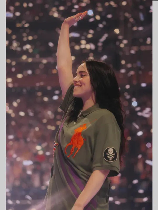 Billie Eilish Hit Me Hard And Soft Tour Rugby Shirt