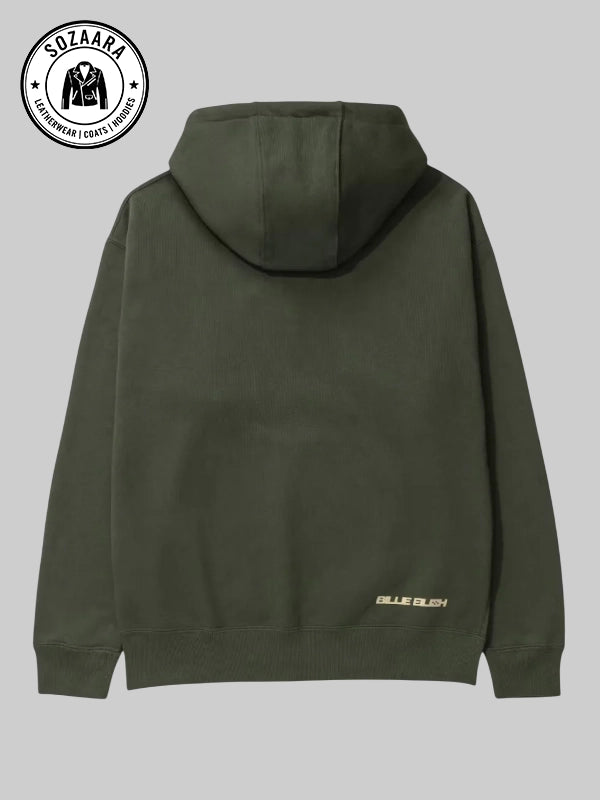 Billie Eilish Nike Green Hoodie