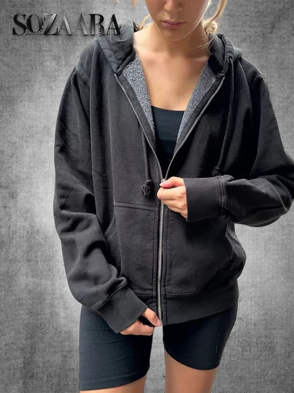Black Brandy Melville Hoodie