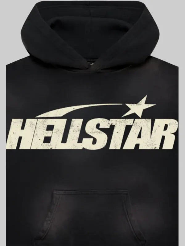 Black Classic Hellstar Hoodie