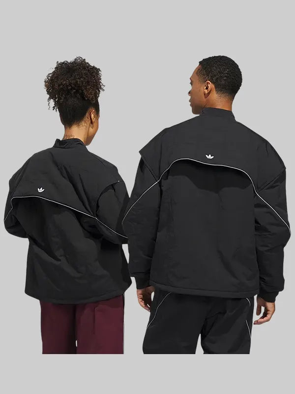 Black Motor Ave Racer Jacket Adidas