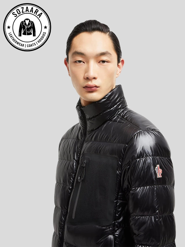 Black Puffer Moncler Grenoble Jacket Mens