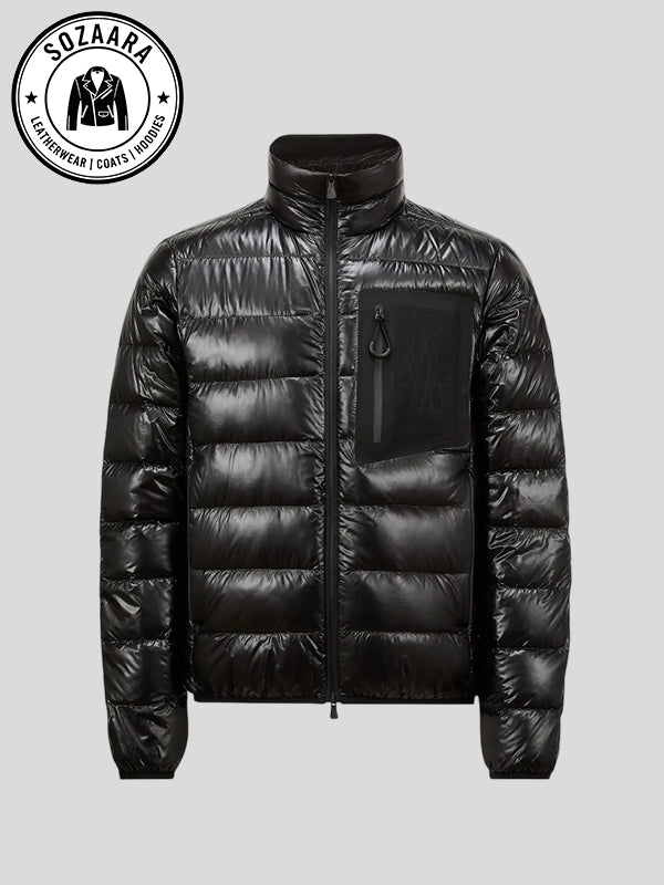 Black Puffer Moncler Grenoble Ski Jacket