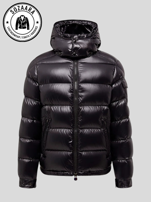 Black Puffer Moncler Maya Jacket