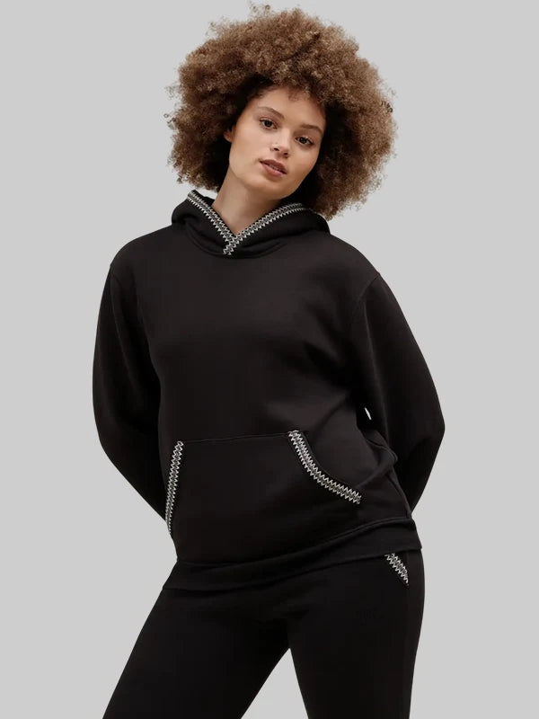 Black ugg tasman hoodie women's
