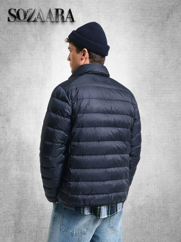 Blue Gant Light Down Jacket
