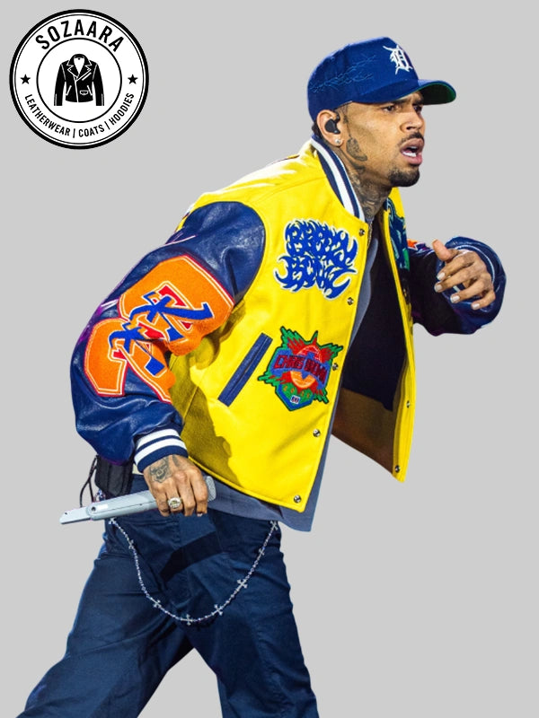 Breezy Bowl Chris Brown Jacket