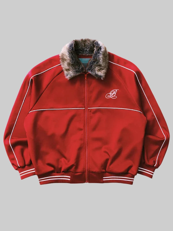 Brigade Fur Collar Track Jacket