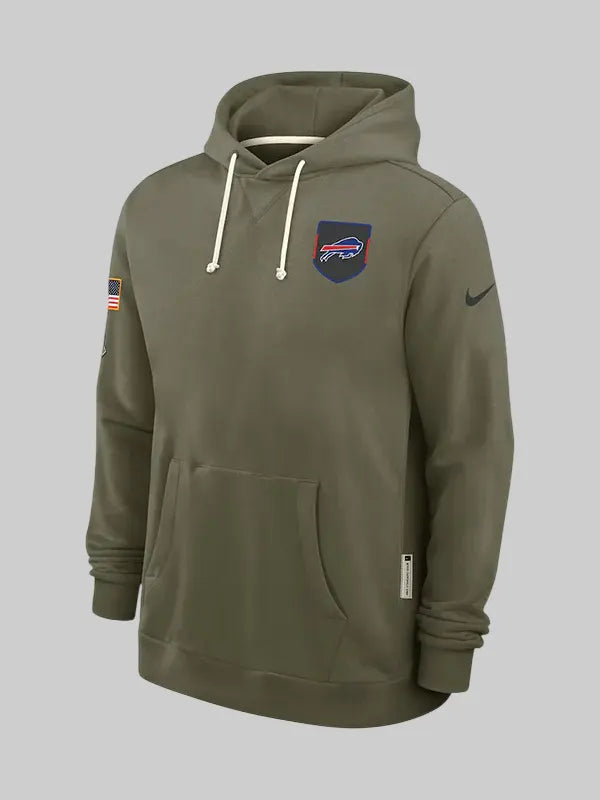 Buffalo Bills Salute to Service Hoodie 2025