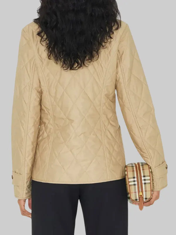 Burberry Costco Jacket Cream