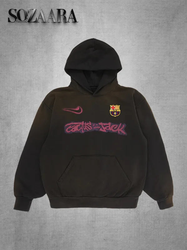 CJ X NIKE X FCB SPRAY LOGO HOODIE