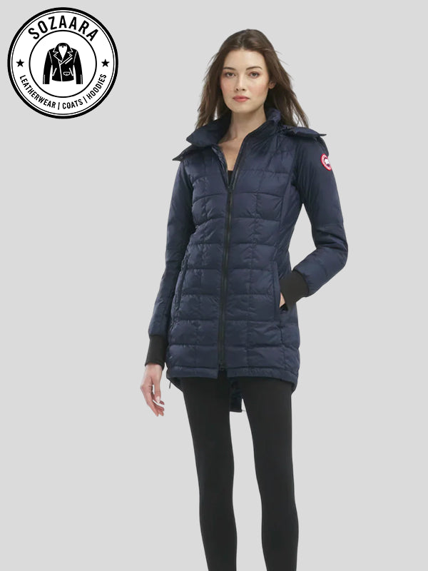 Canada Goose Ellison Jacket Coat In Navy Blue