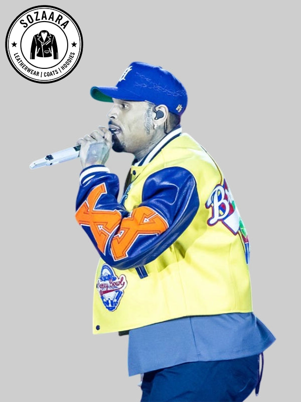 Chris Brown Jacket Breezy Bow