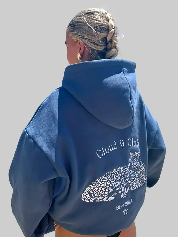 Cloud 9 hoodie In Blue
