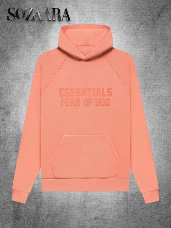 Coral Essentials Hoodie