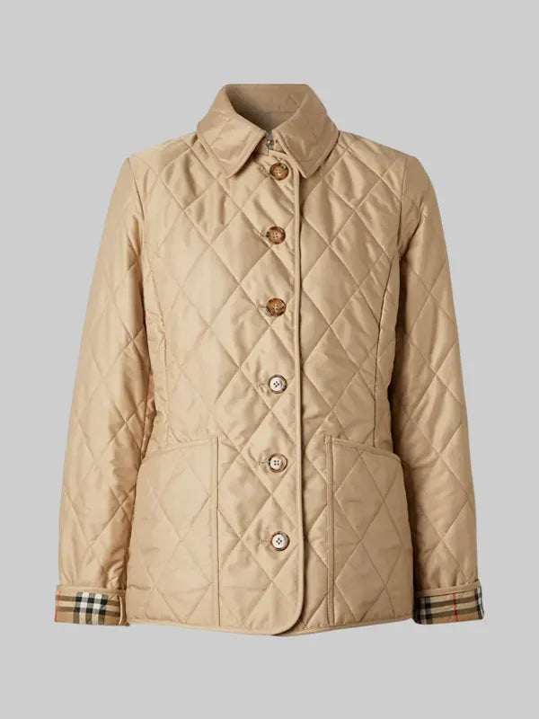 Costco Burberry Jacket Cream