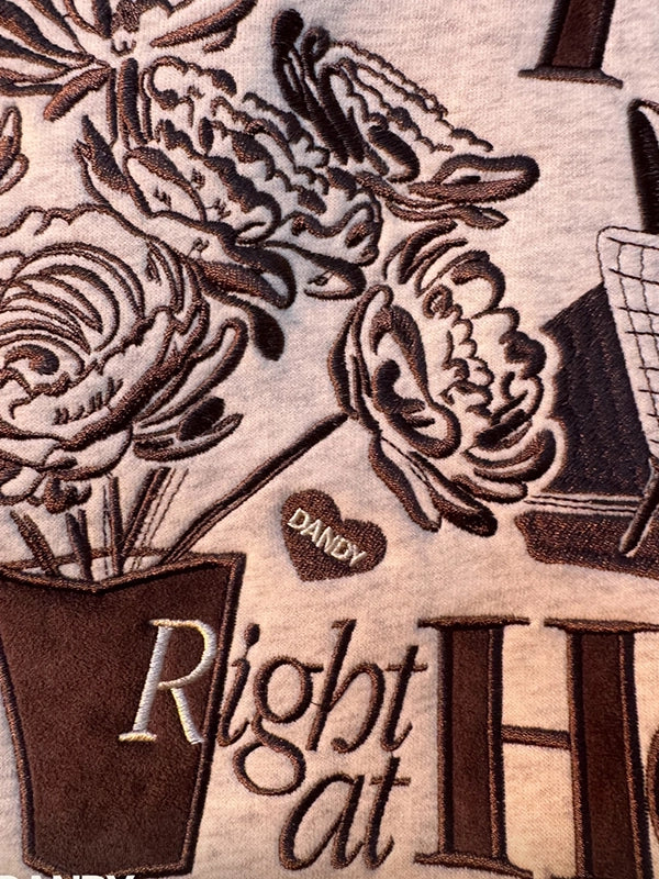 Dandy you make me feel right at home hoodie-Unisex