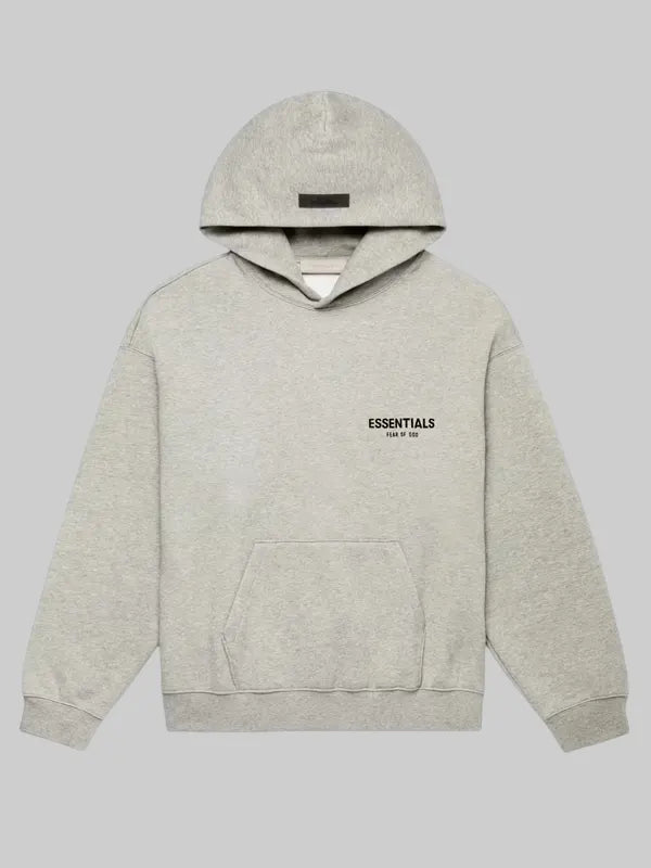 Dark Oatmeal Essentials Hoodie.