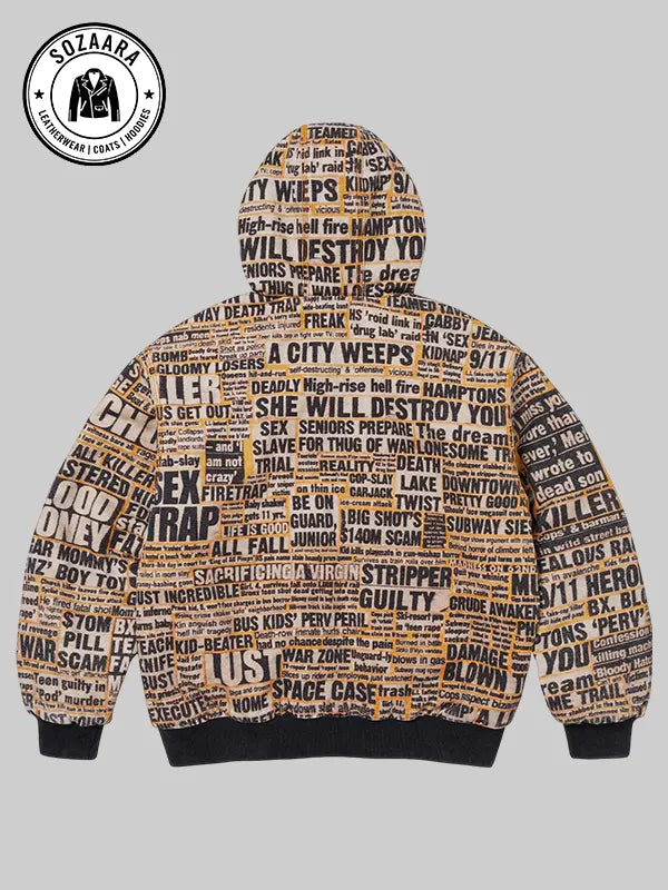 Dash Snow Supreme Hooded Work Jacket