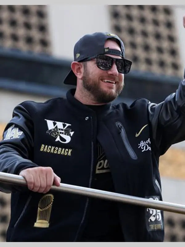 Dave Roberts Dodgers Championship Parade Jacket