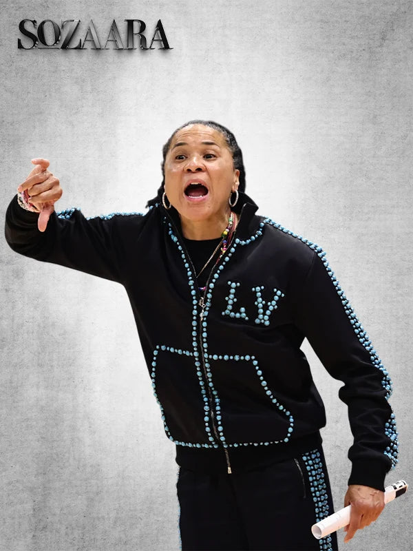 Dawn Staley Louis Vuitton Track Jacket Black
