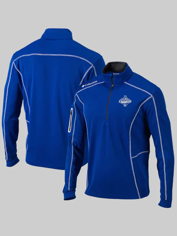 Dodgers 2025 World Series Champions Columbia Quarter-Zip Jacket
