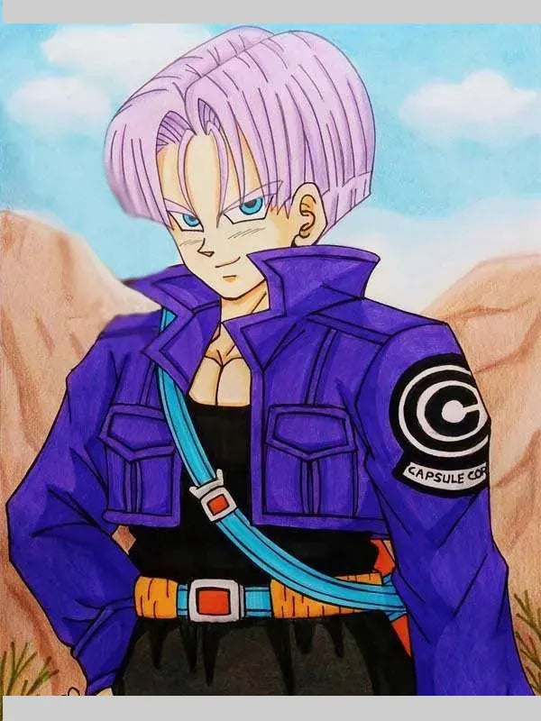 Dragon Ball Z Future Trunks Blue Jacket