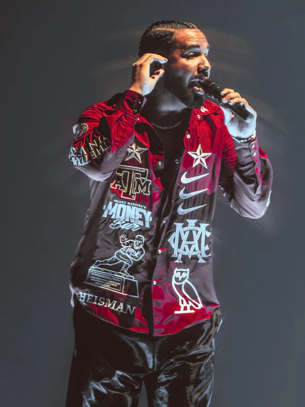 Drake Johnny Manziel Shirt Red