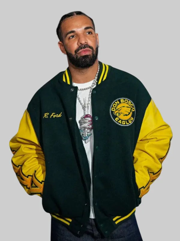 Drake Don Bosco Eagles Rob Ford Varsity Jacket