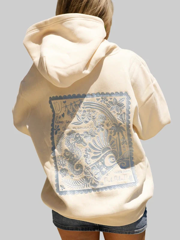 Embreigh x PPP Live in the Moment Hoodie Cream